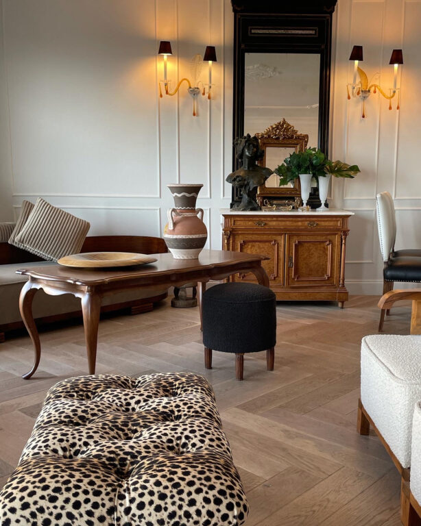 Black and White living room